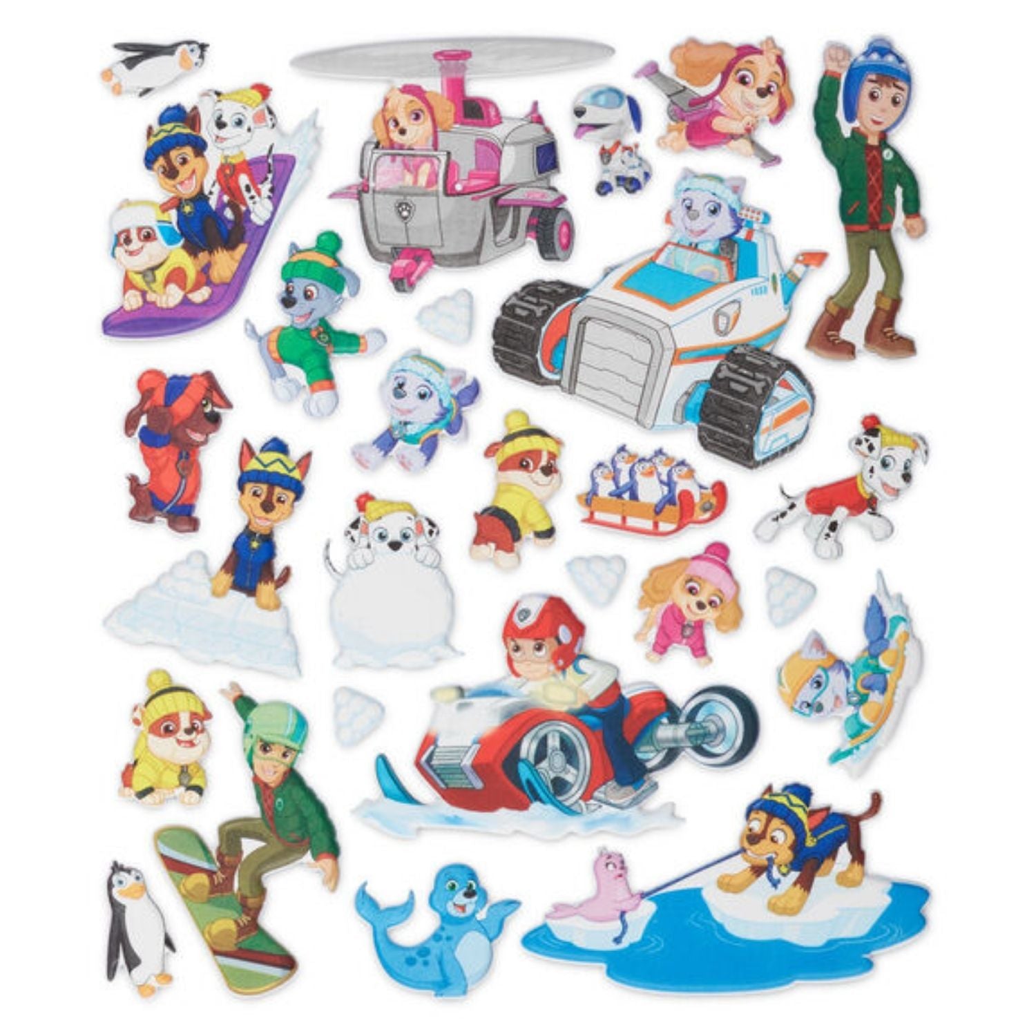 Melissa & Doug Paw Patrol Puffy Sticker - Jake's Mountain