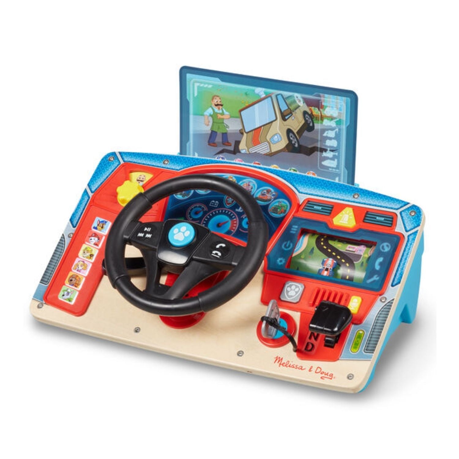 Melissa & Doug Paw Patrol Rescue Mission Wooden Dashboard