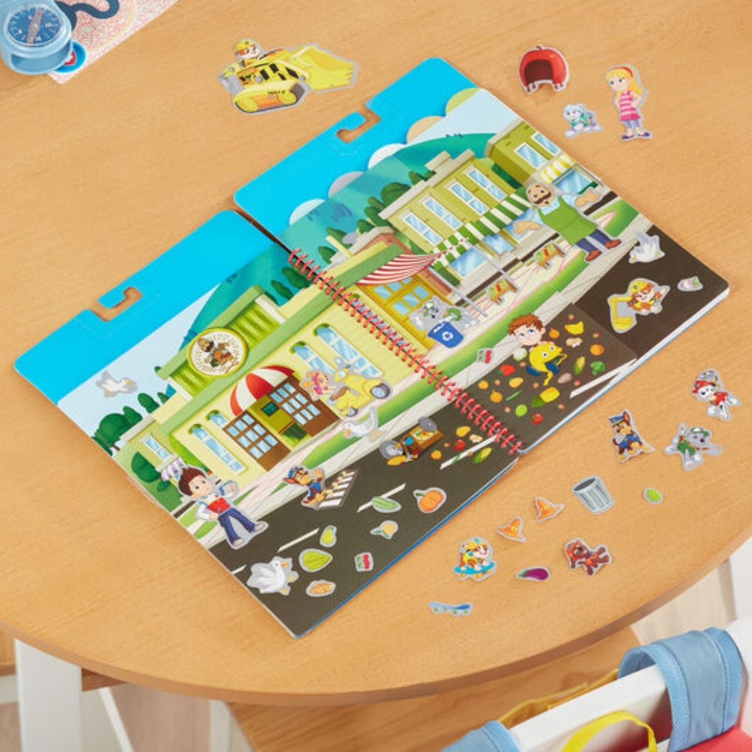 Melissa & Doug Paw Patrol Restickable Stickers - Adventure Bay