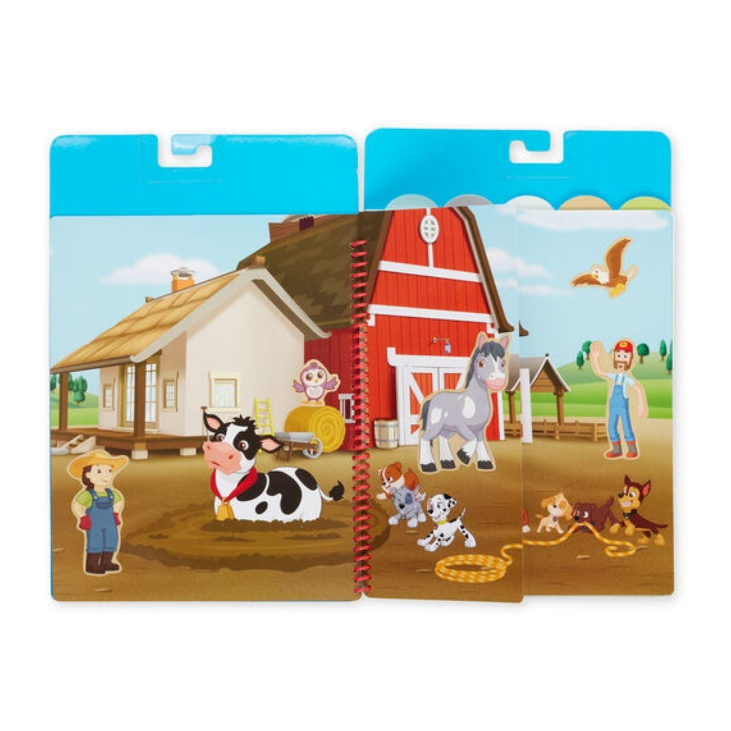 Melissa & Doug Paw Patrol Restickable Stickers - Adventure Bay