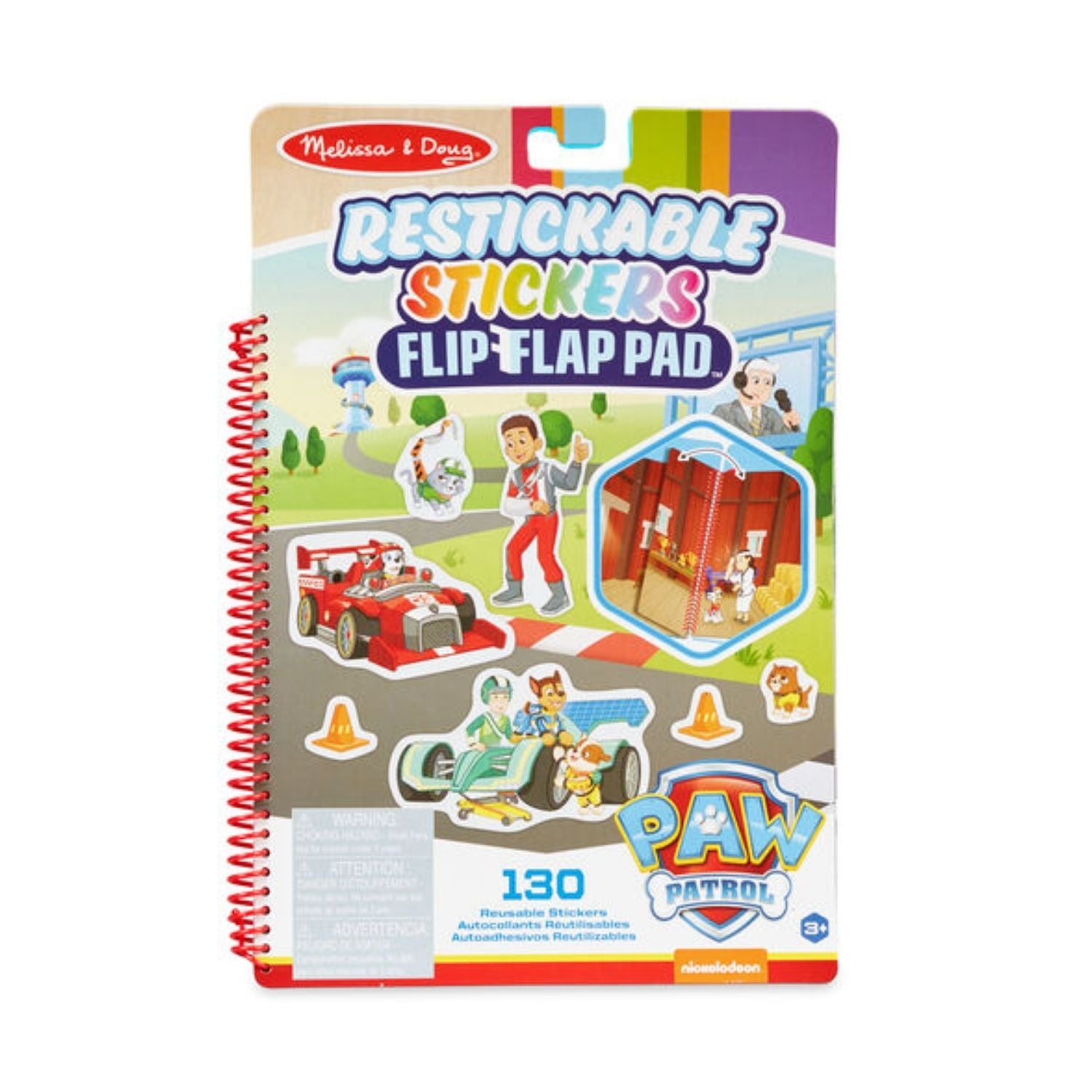 Melissa & Doug Paw Patrol Restickable Stickers - Classic Missions