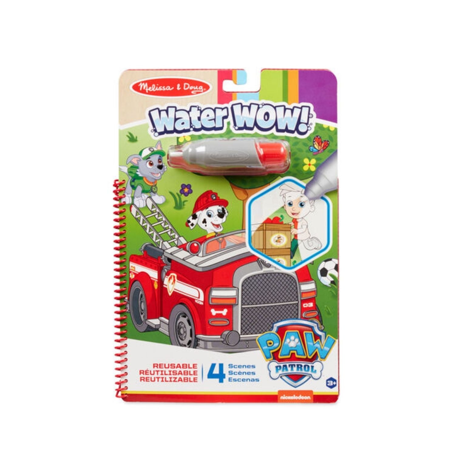 Melissa & Doug Paw Patrol Water Wow - Marshall