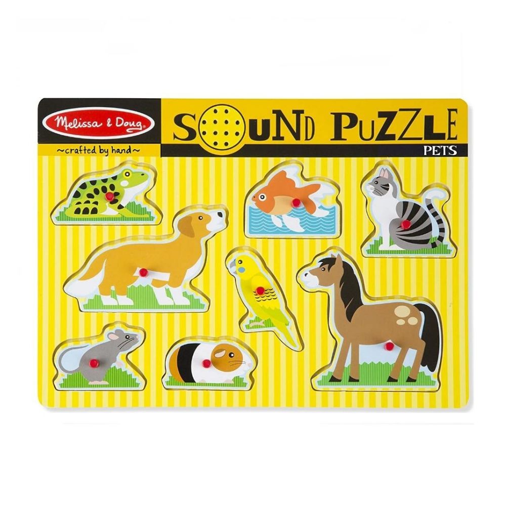 Melissa & Doug Pets Sound Puzzle