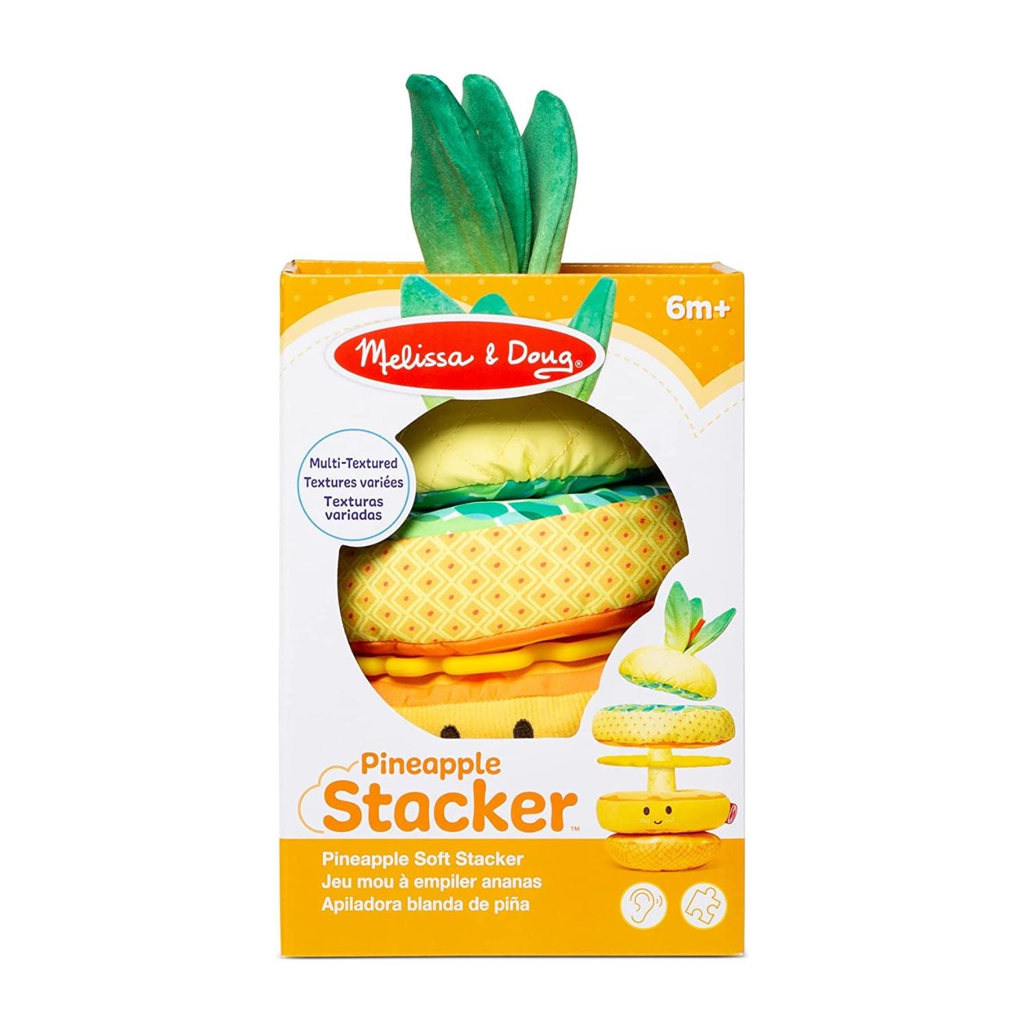 Melissa & Doug Pineapple Soft Stacker