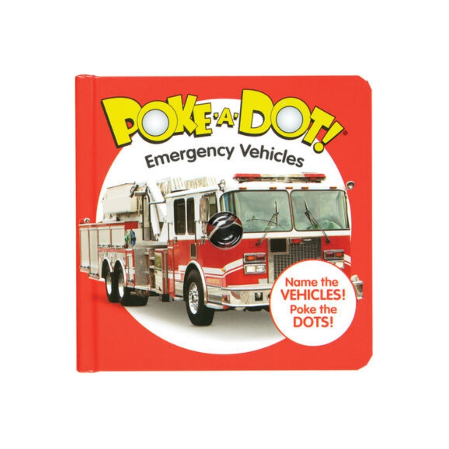 Melissa & Doug Poke-A-Dot: Emergency Vehicles