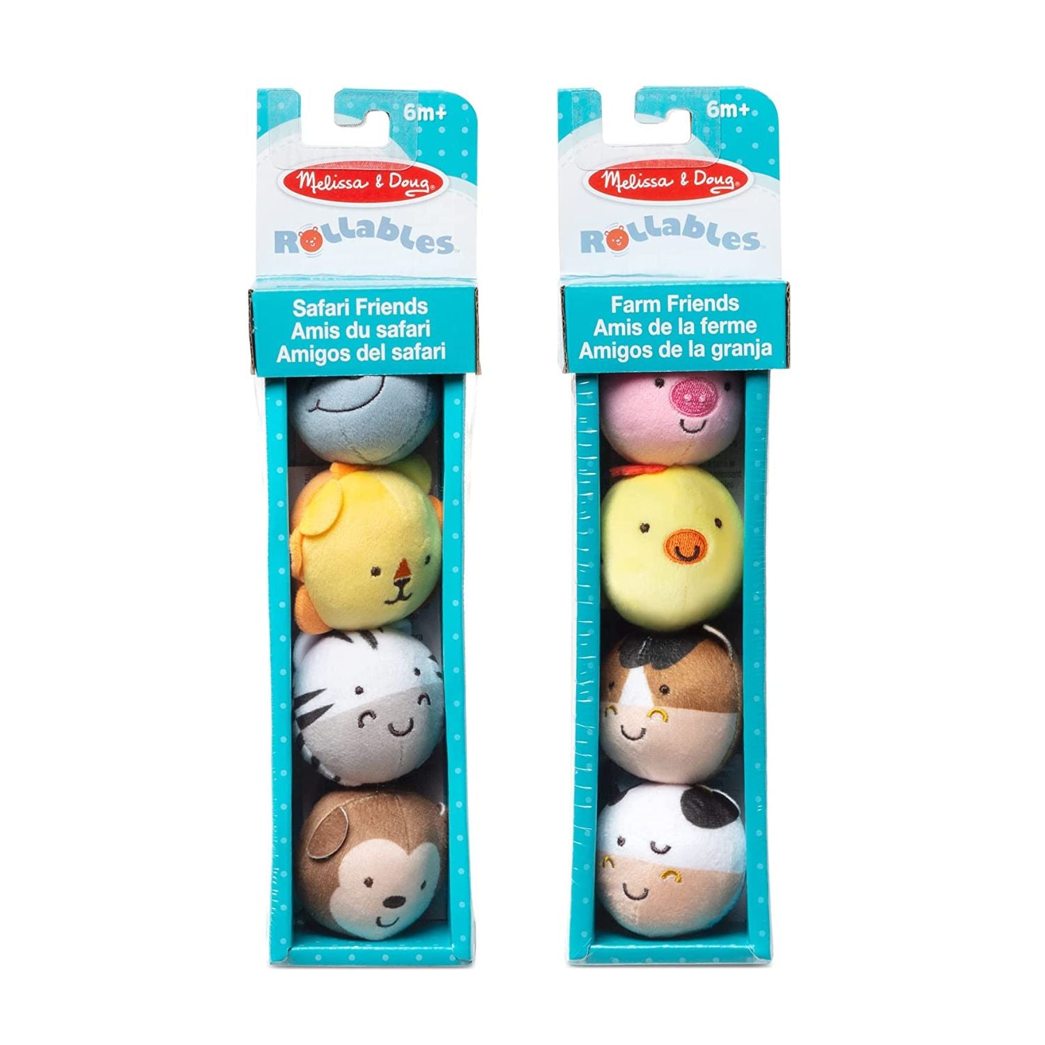 Melissa & Doug Rollables Safari Friends