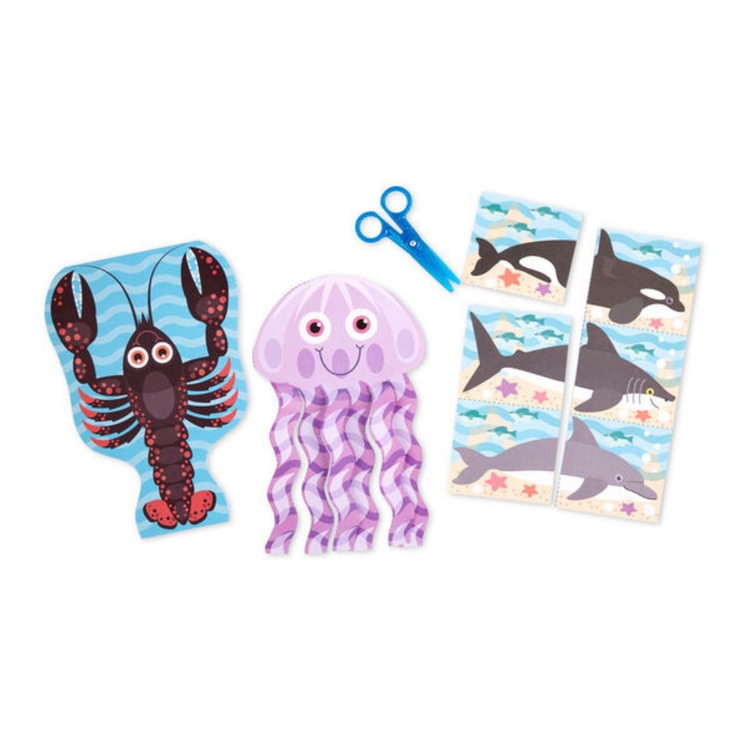 Melissa & Doug Sea Life Scissor Skills