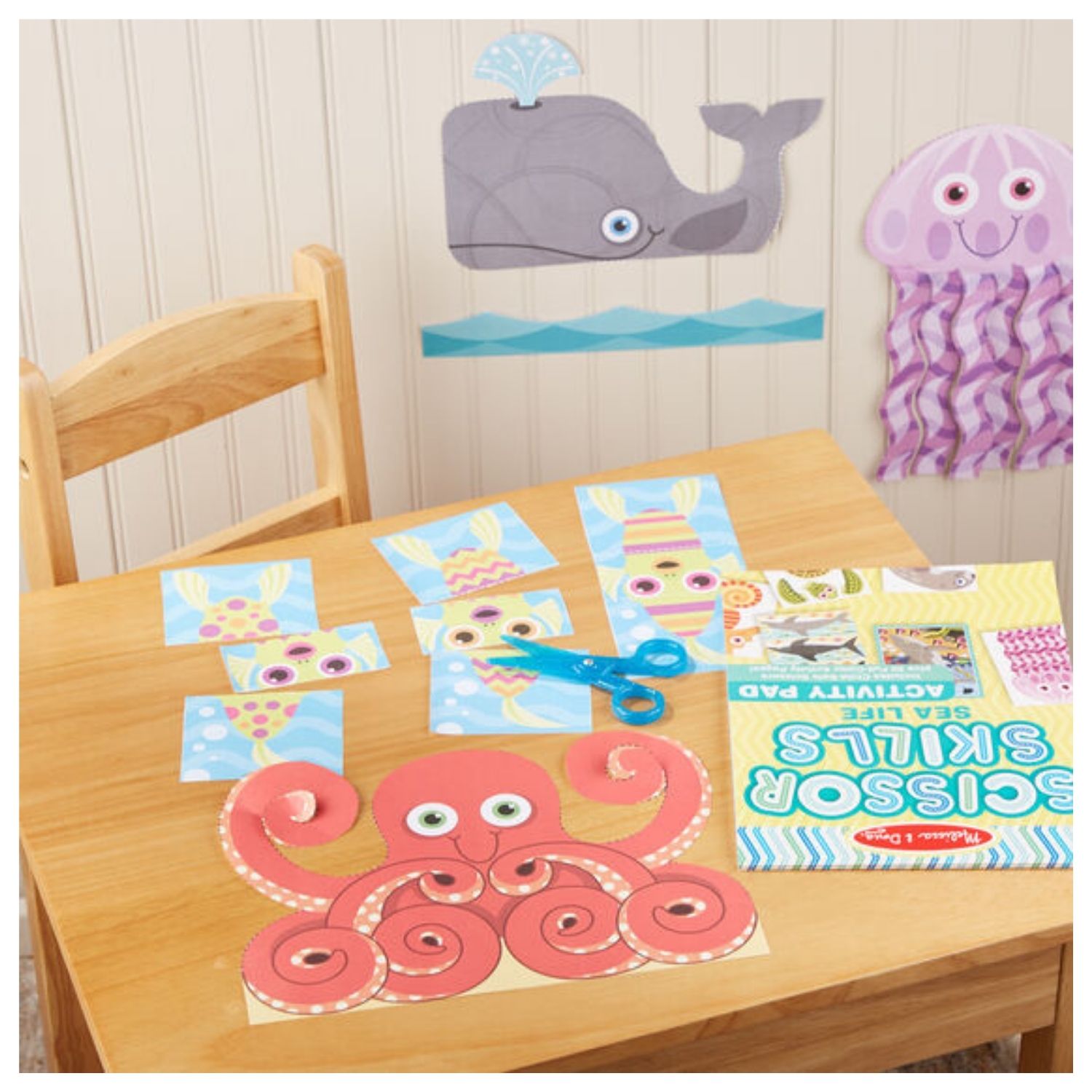 Melissa & Doug Sea Life Scissor Skills