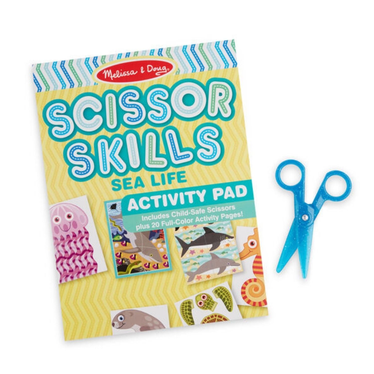 Melissa & Doug Sea Life Scissor Skills