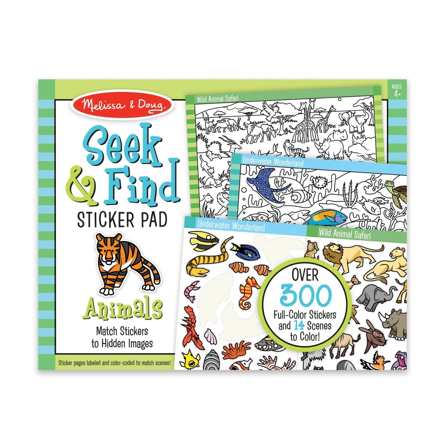 Melissa & Doug Seek & Find Sticker Pad - Animal