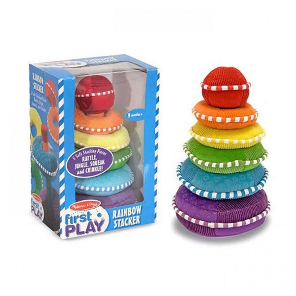 Melissa & Doug Soft Rainbow Stacker