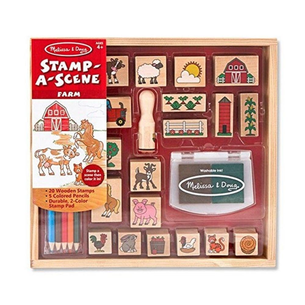 Melissa & Doug Stamp-a-Scene Farm