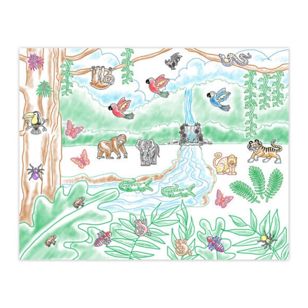 Melissa & Doug Stamp-a-Scene Rain Forest