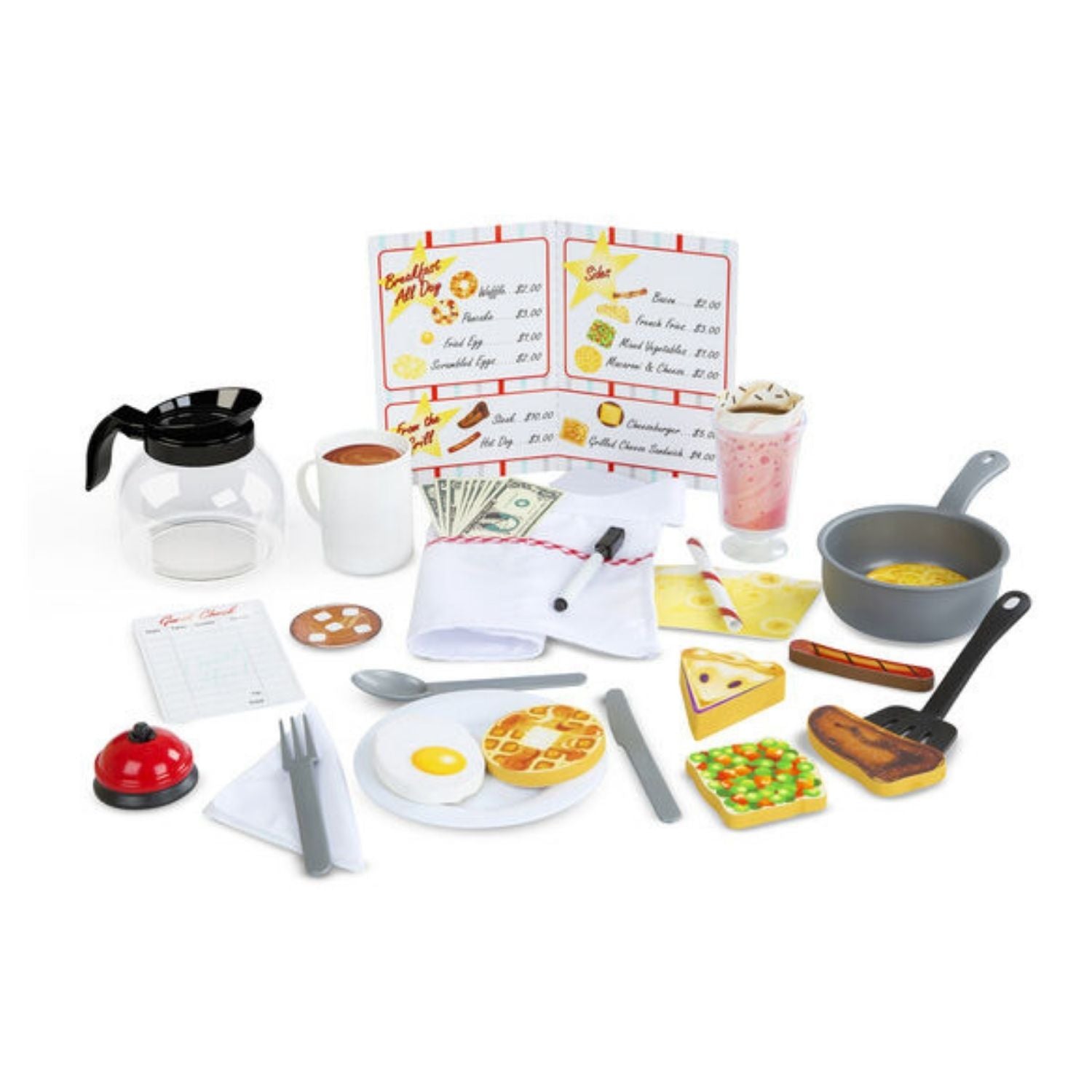 Melissa & Doug Star Diner Restaurant Play Set