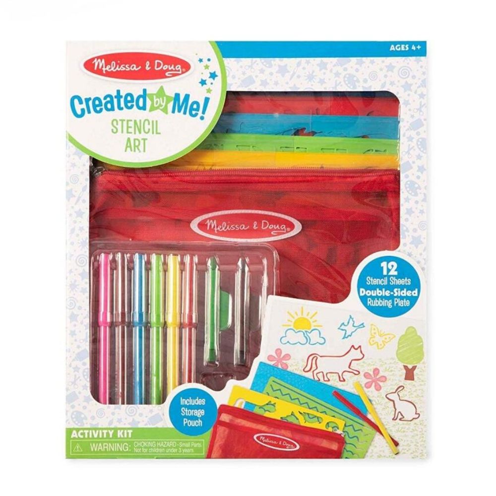 Melissa & Doug Stencil Art Activity Kit