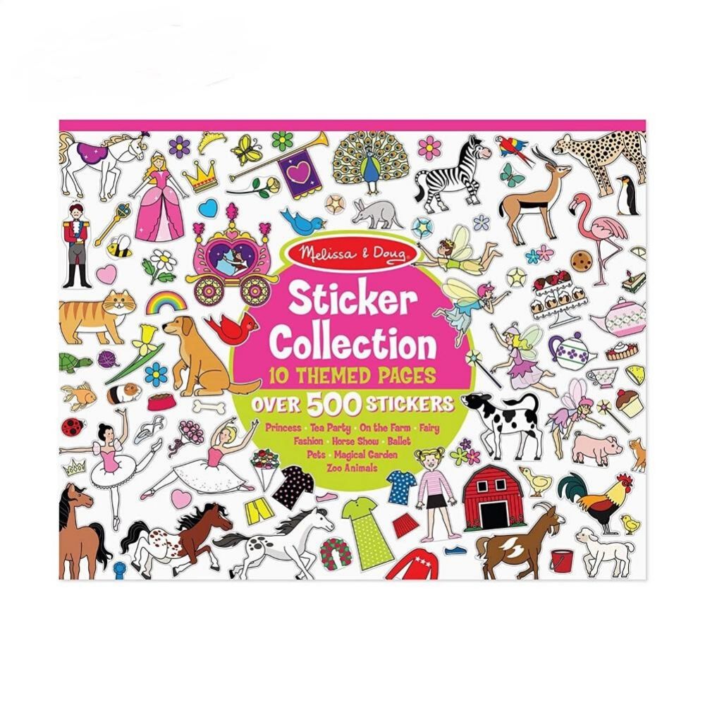 Melissa & Doug Sticker Collection Pink