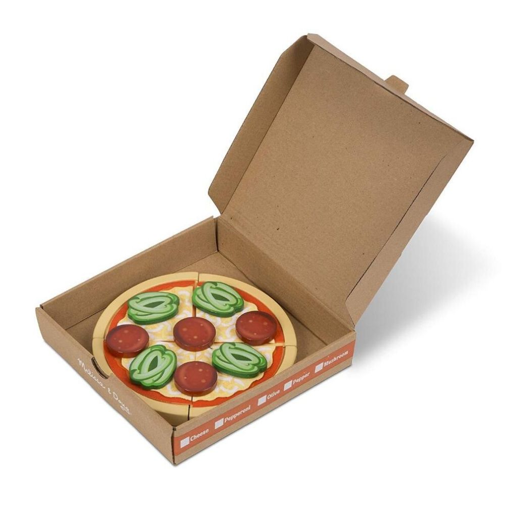 Melissa & Doug Top Bake Wooden Pizza Counter