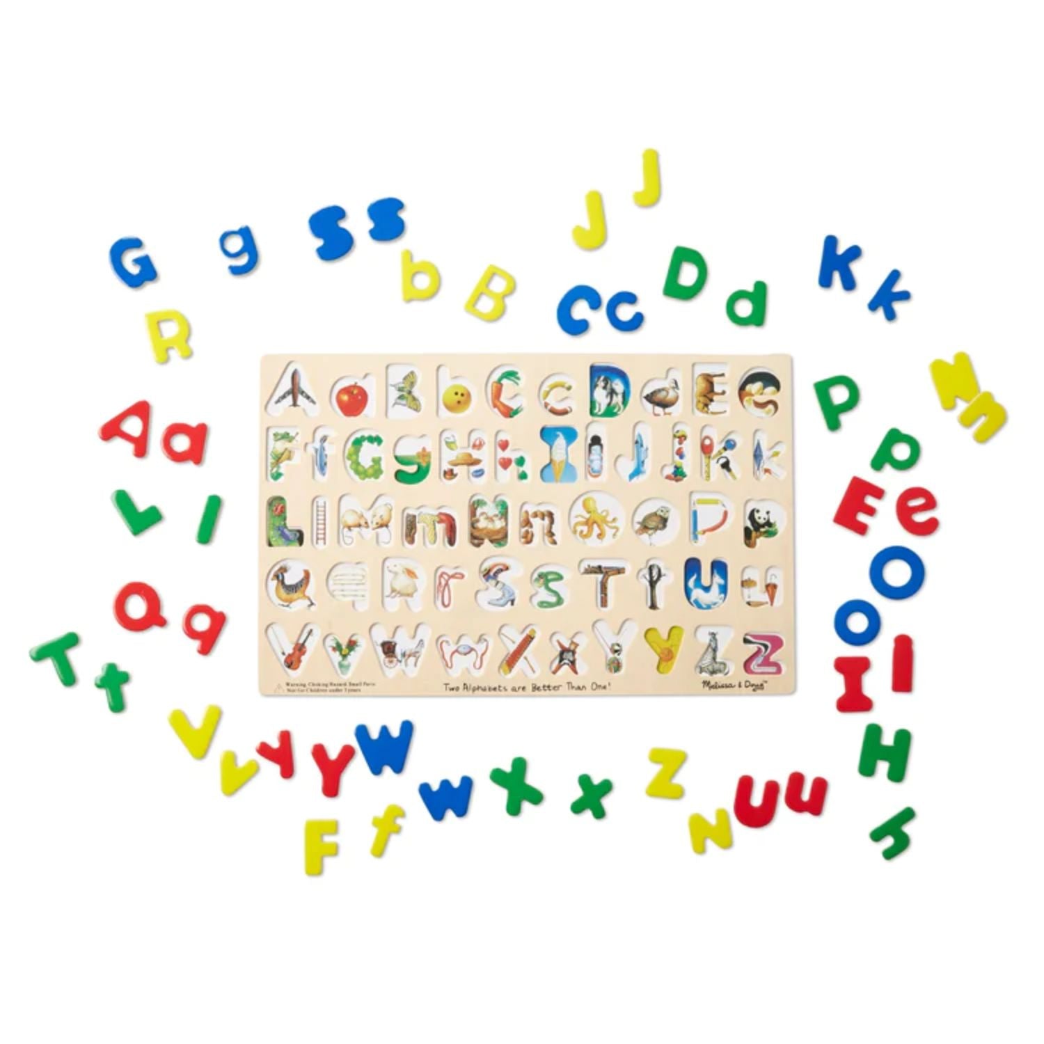 Melissa & Doug Upper & Lower Case Alphabet Puzzle