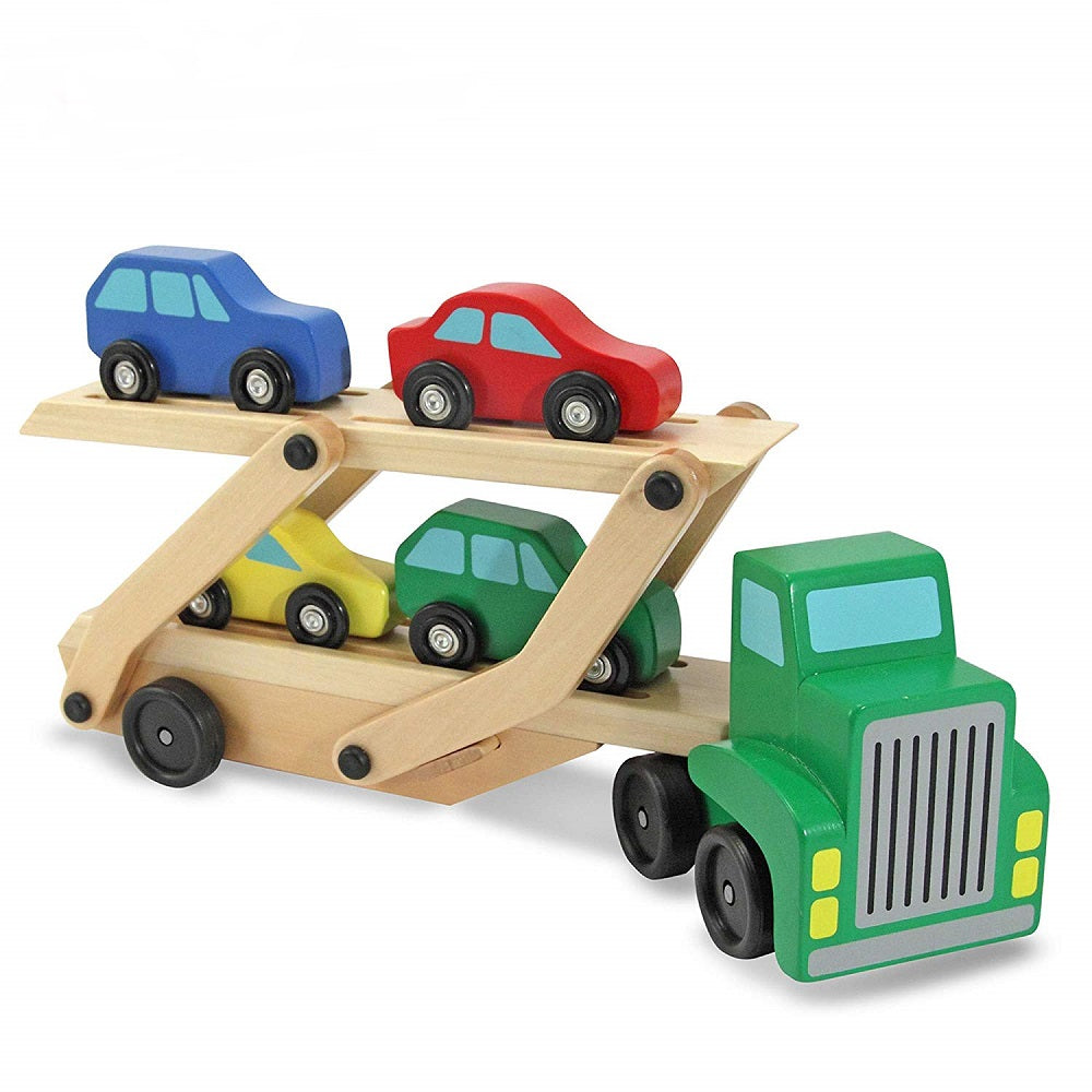 Melissa & Doug Car Carrier Truck