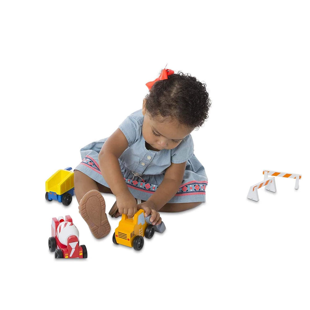 Melissa & Doug Construction Vehicle Set