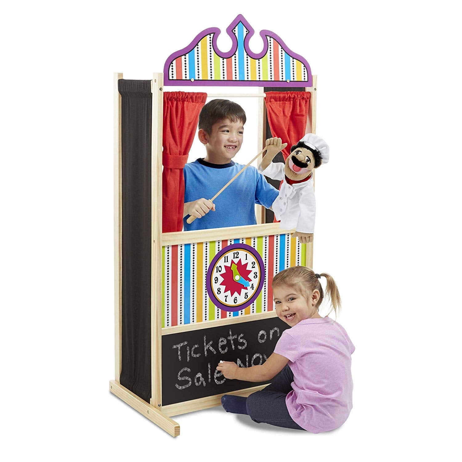 Melissa & Doug Deluxe Puppet Theatre