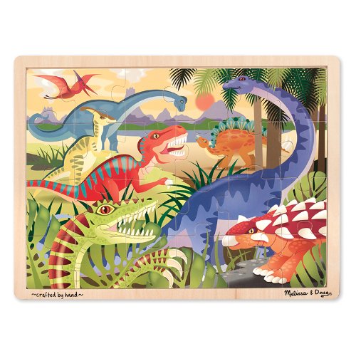 Melissa & Doug Dinosaur Jigsaw (24pc)