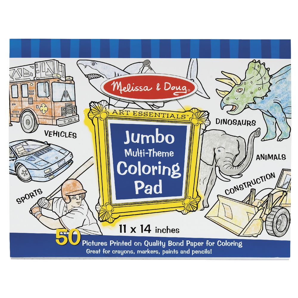 Melissa & Doug Jumbo Pad Blue