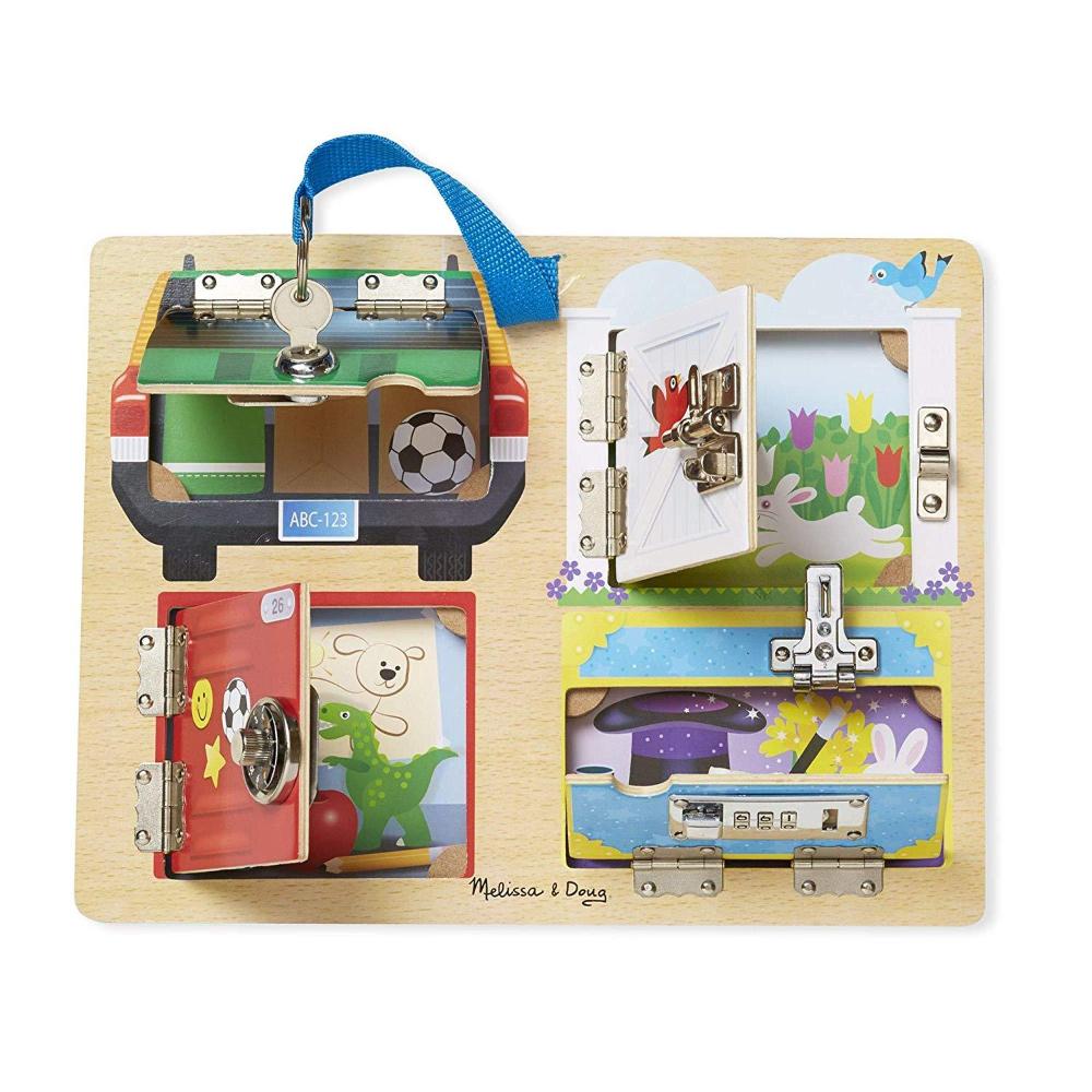 Melissa & Doug Lock & Latch Board