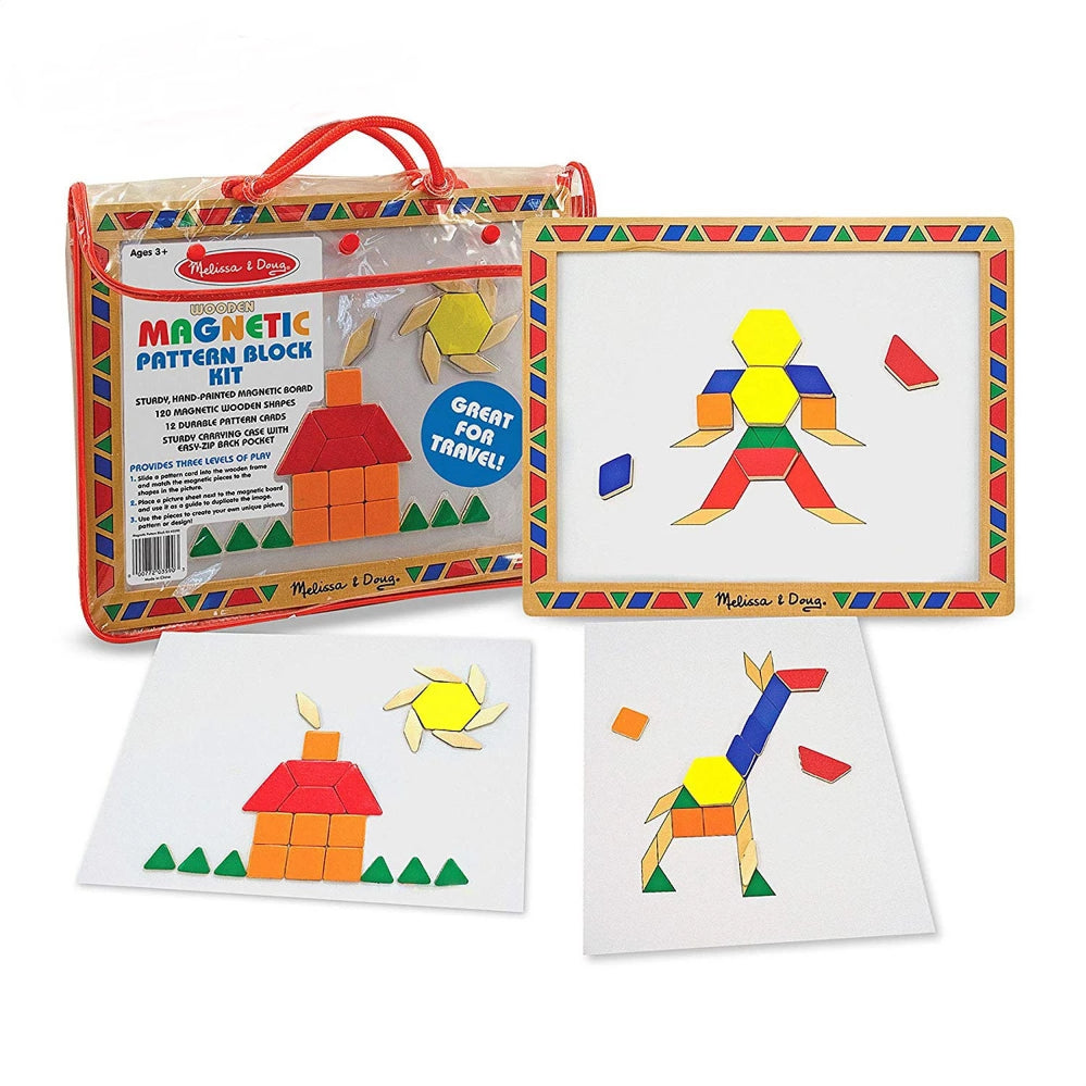 Melissa & Doug Magnetic Pattern Block