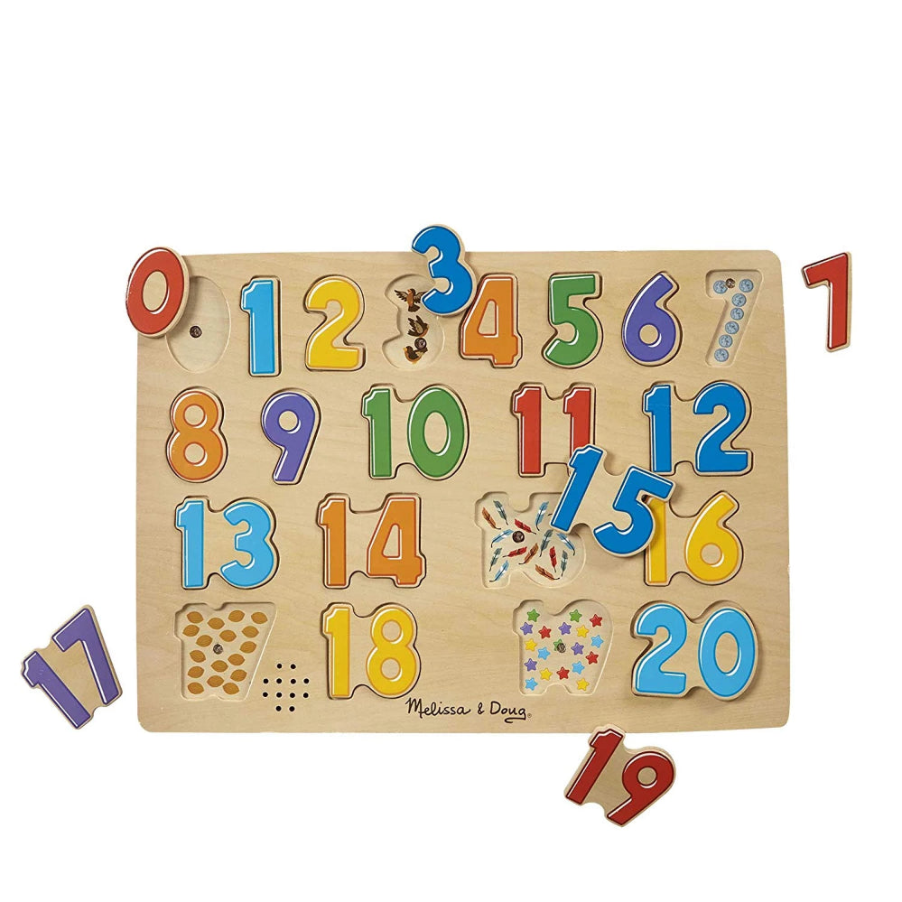 Melissa & Doug Numbers Sound Puzzle