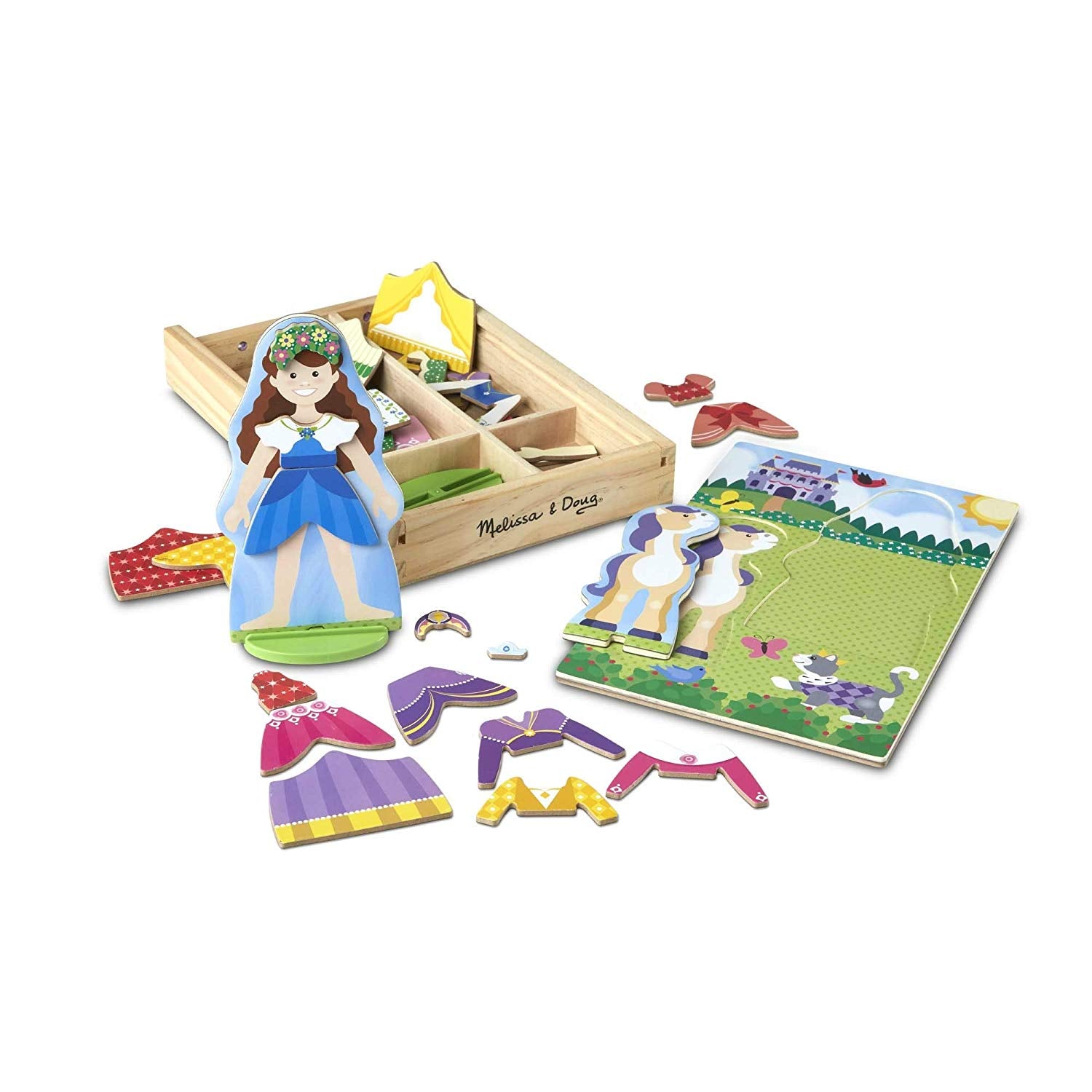 Melissa & Doug Princess Magnetic Dress-Up