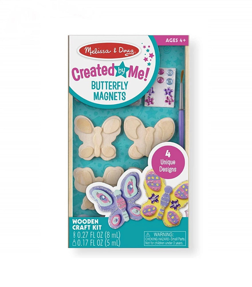 Melissa & Doug Wooden Butterfly Magnets