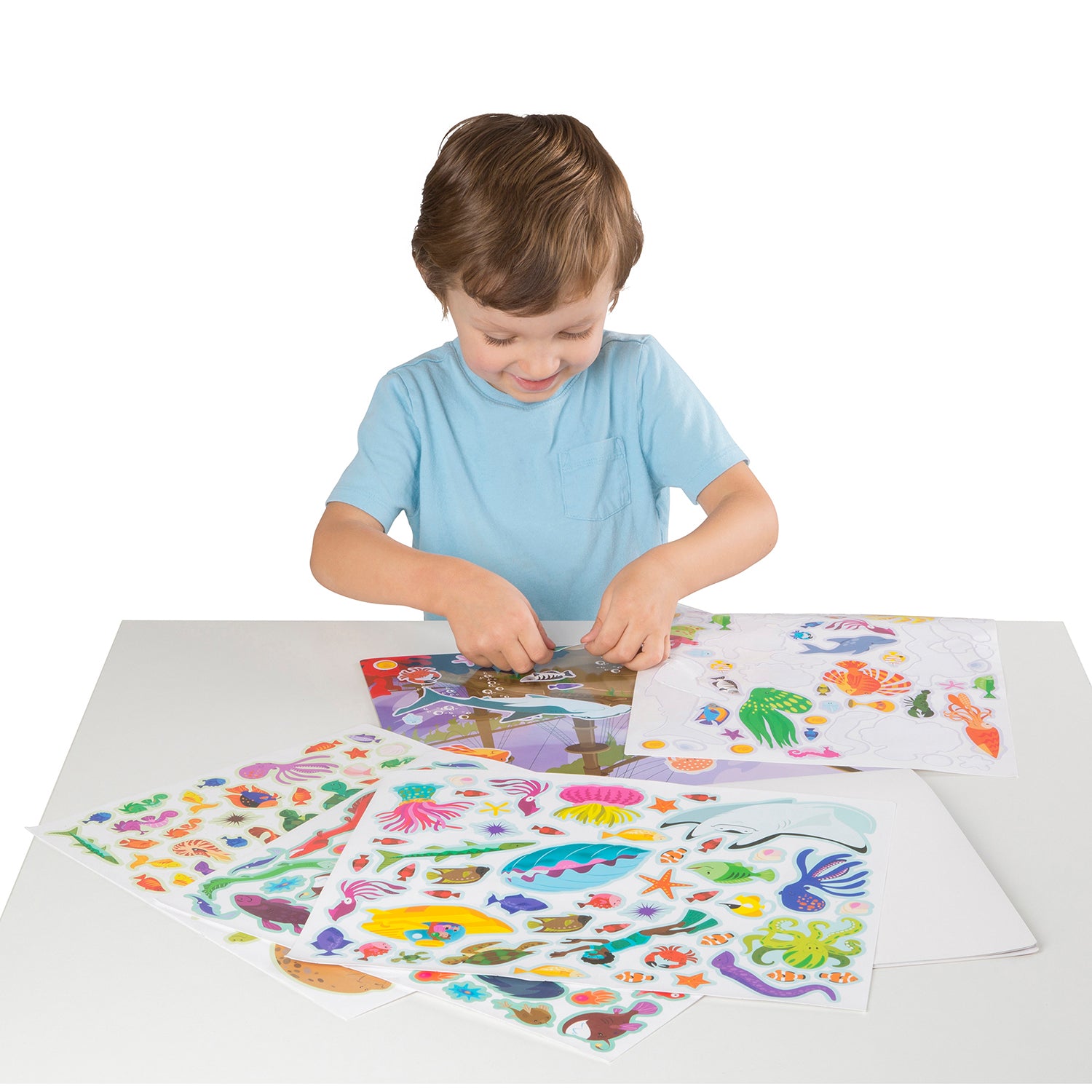 Melissa & Doug Reusable Sticker Pad Under the Sea