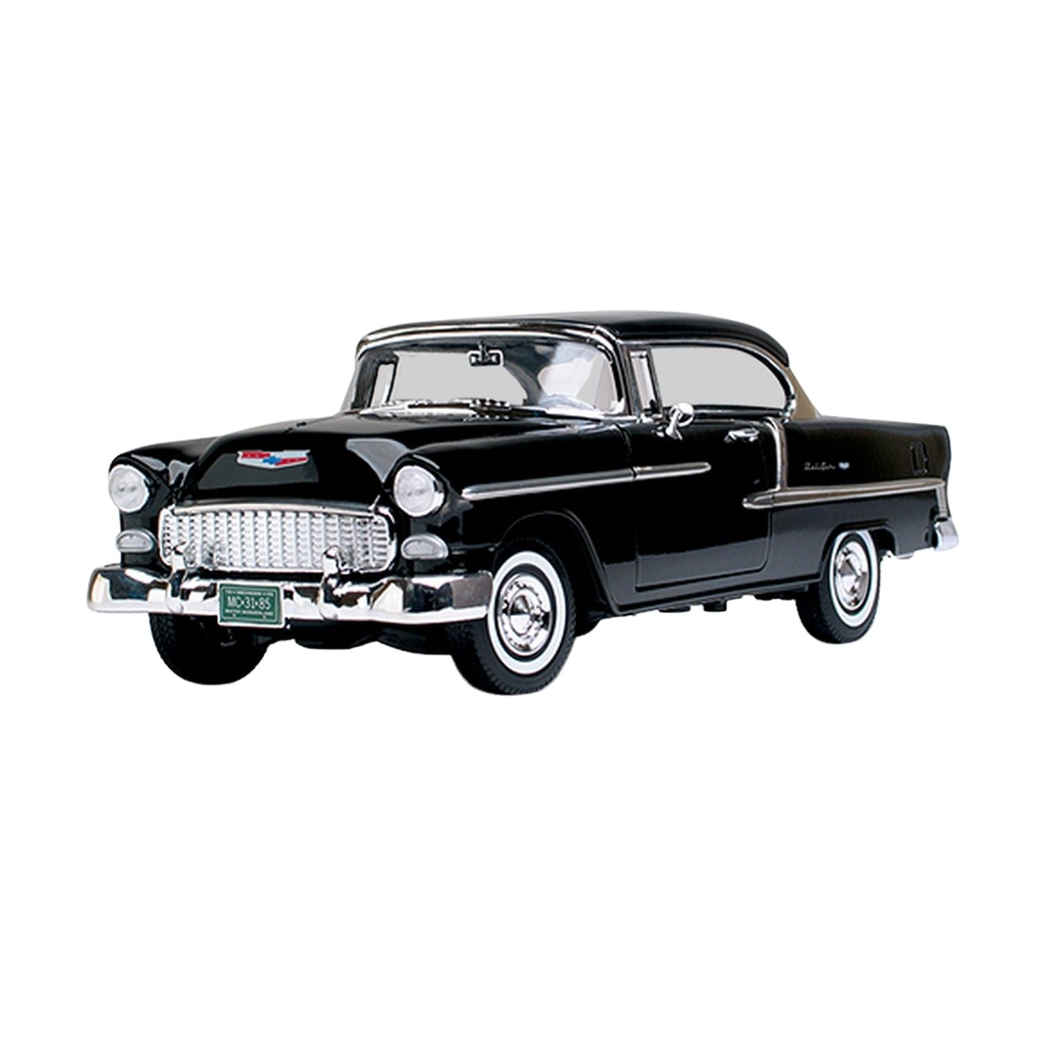 Motormax 1:18 1955 Chevy Bel Air (Coupe) - Black