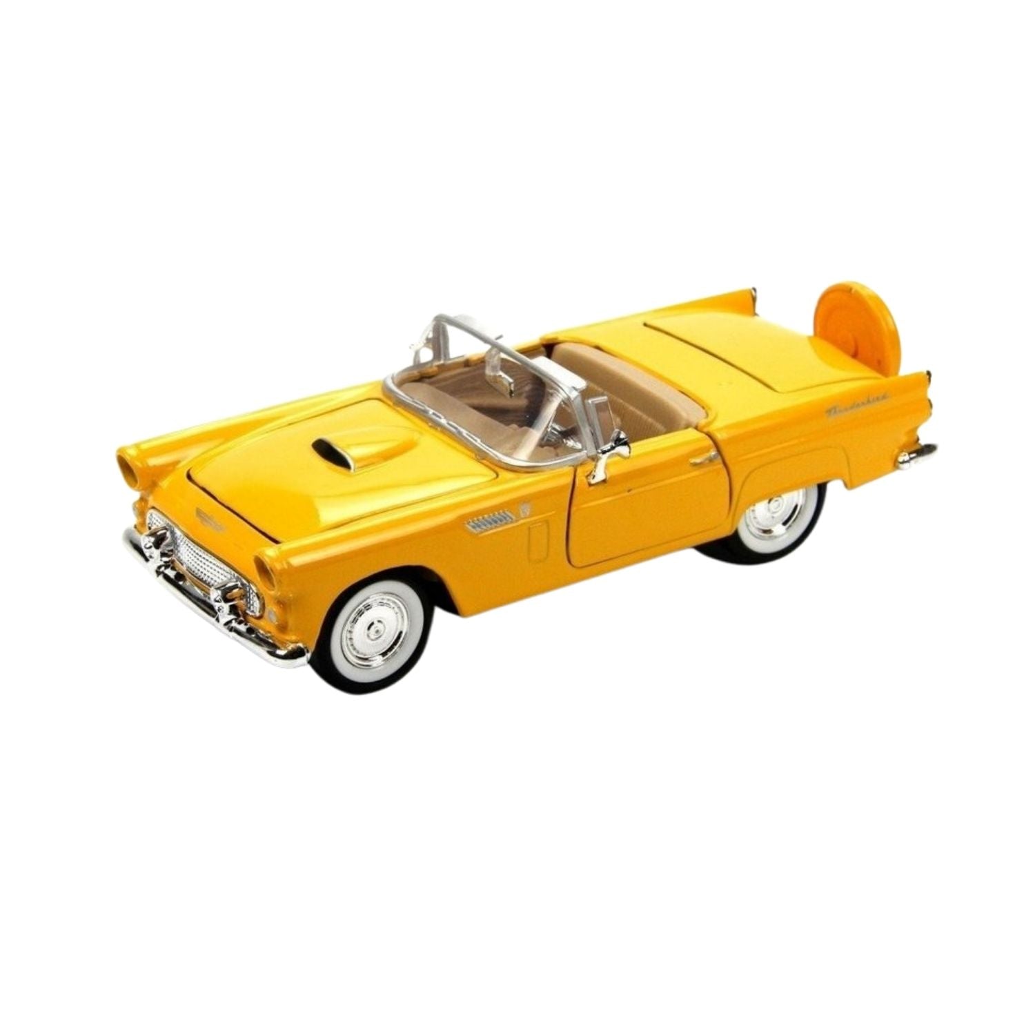 Motormax 1:24 1956 Ford Thunderbird - Yellow