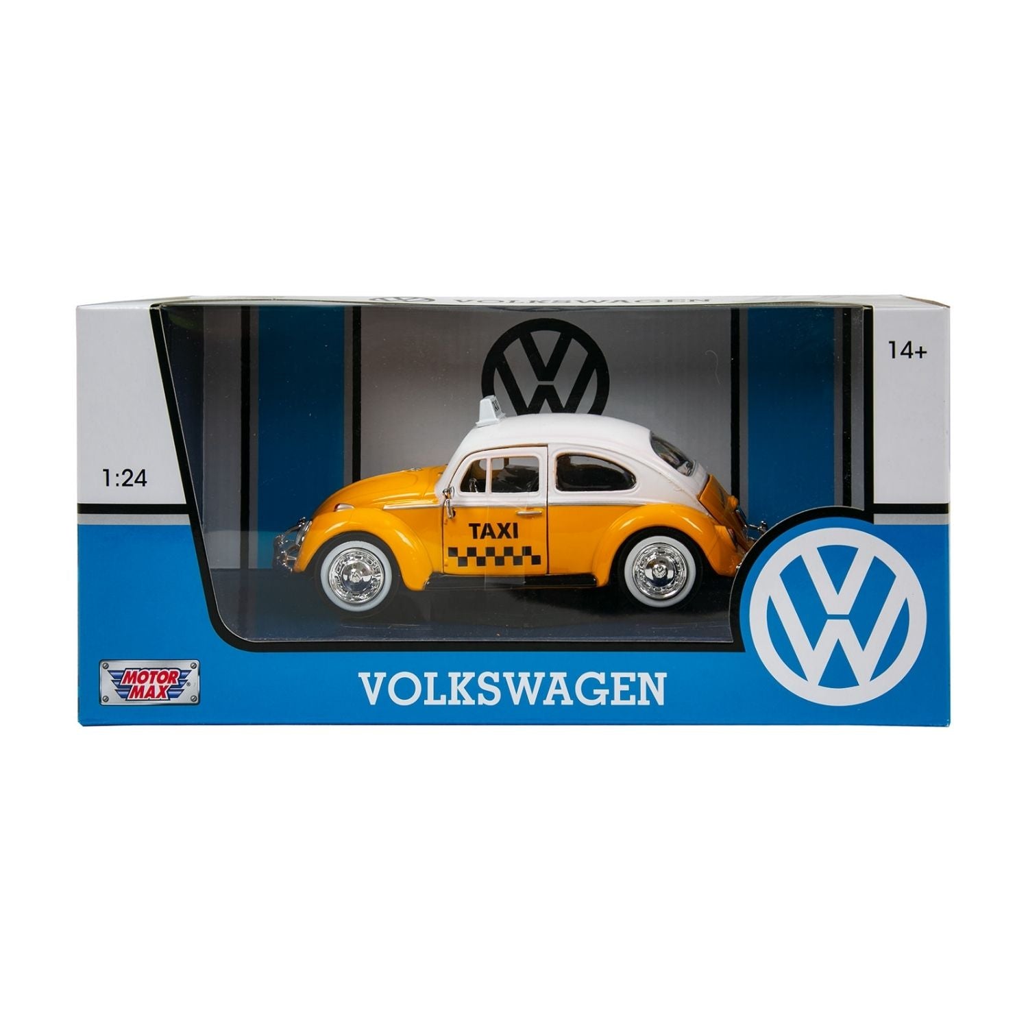 Motormax 1:24 1966 Volkswagen Beetle - Taxi