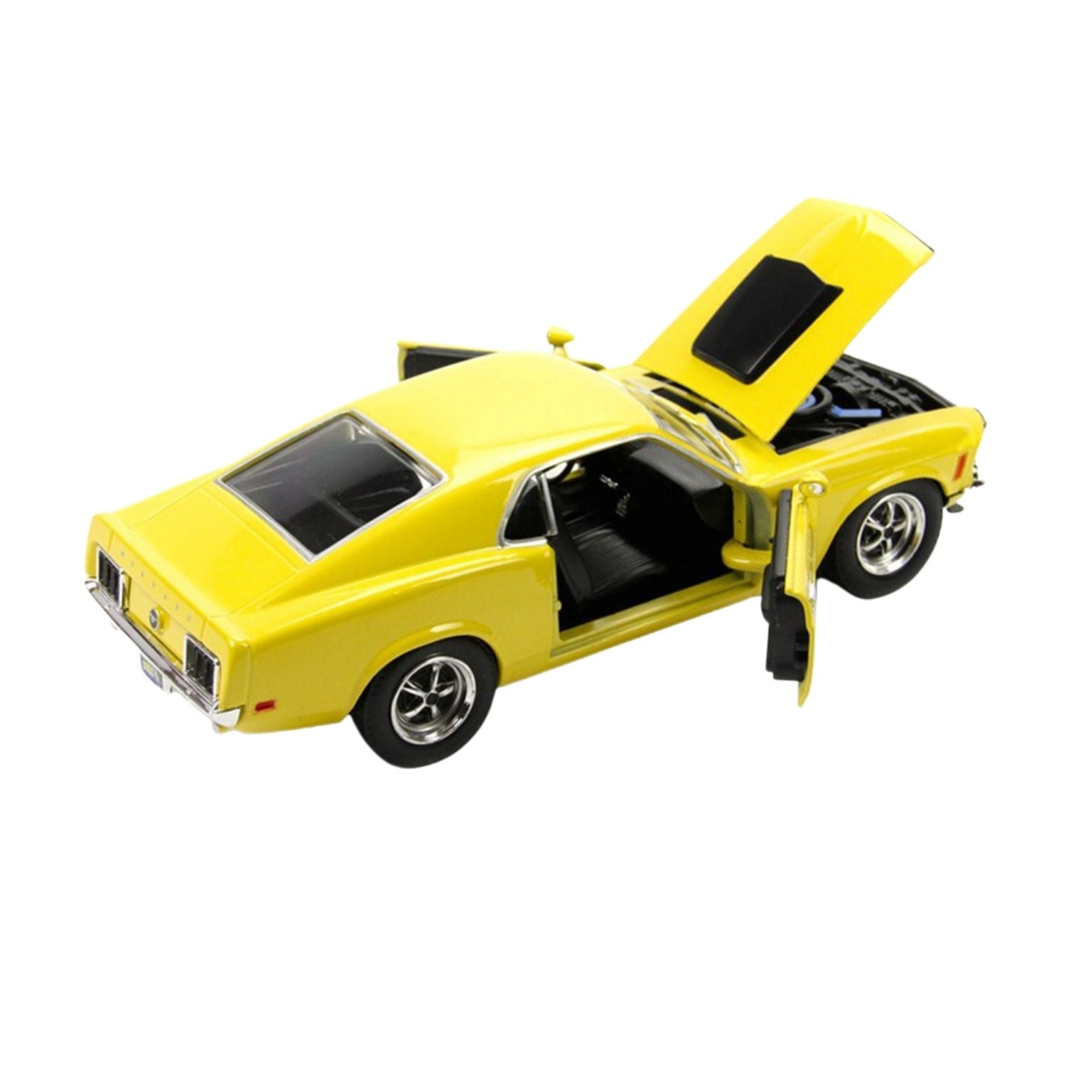 Motormax 1:24 1970 Ford Mustang Boss 429 - Yellow