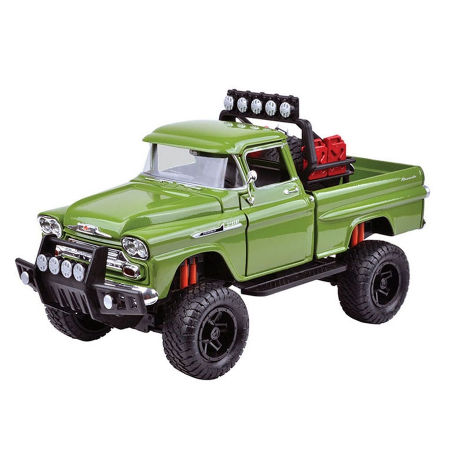 Motormax 1:24 Off Road - 1958 Chevy Apache Fleetside Pickup