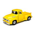 Motormax 1:24 Scale 1955 Ford F-100 Pickup Yellow Diecast Vehicle