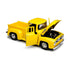 Motormax 1:24 Scale 1955 Ford F-100 Pickup Yellow Diecast Vehicle