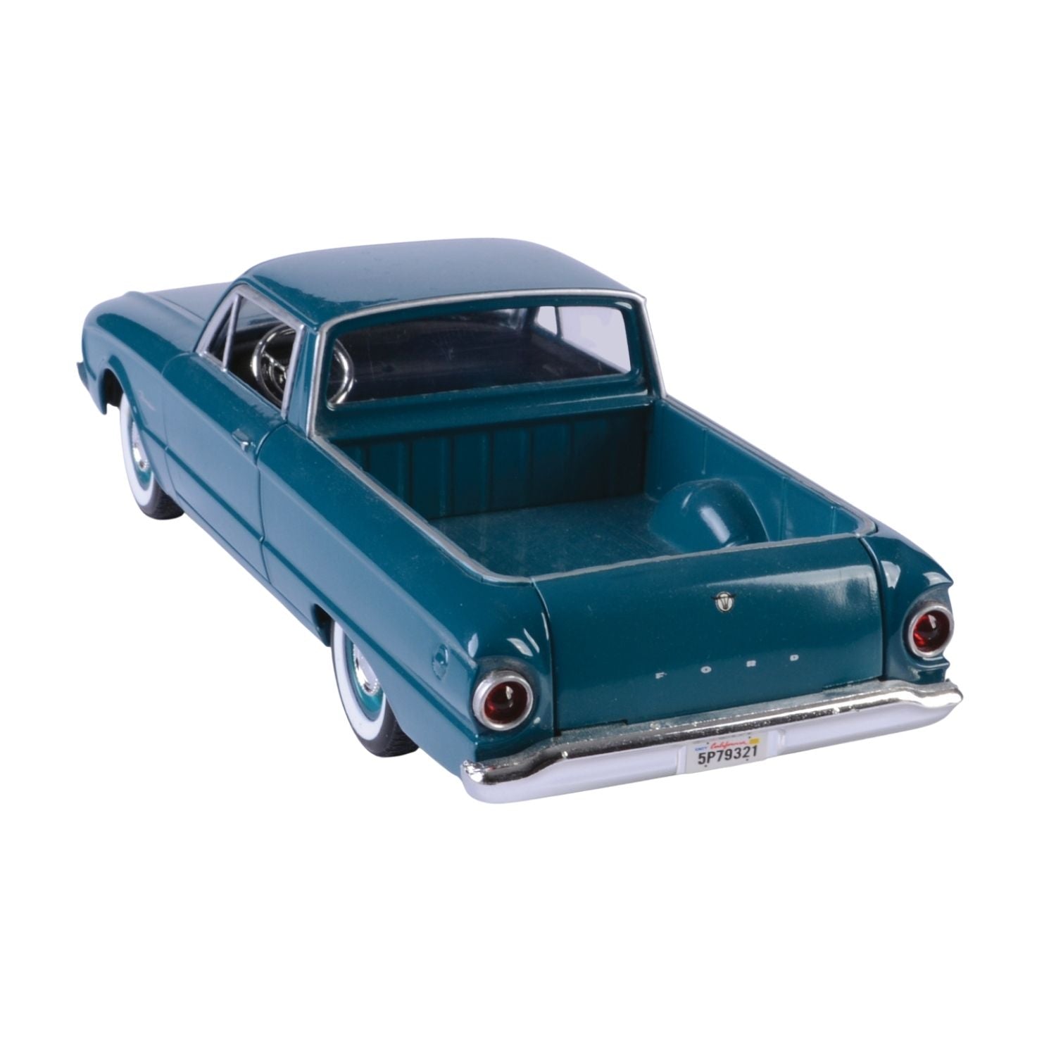 Motormax 1:24 Scale 1960 Ford Ranchero Turquoise Diecast Vehicle