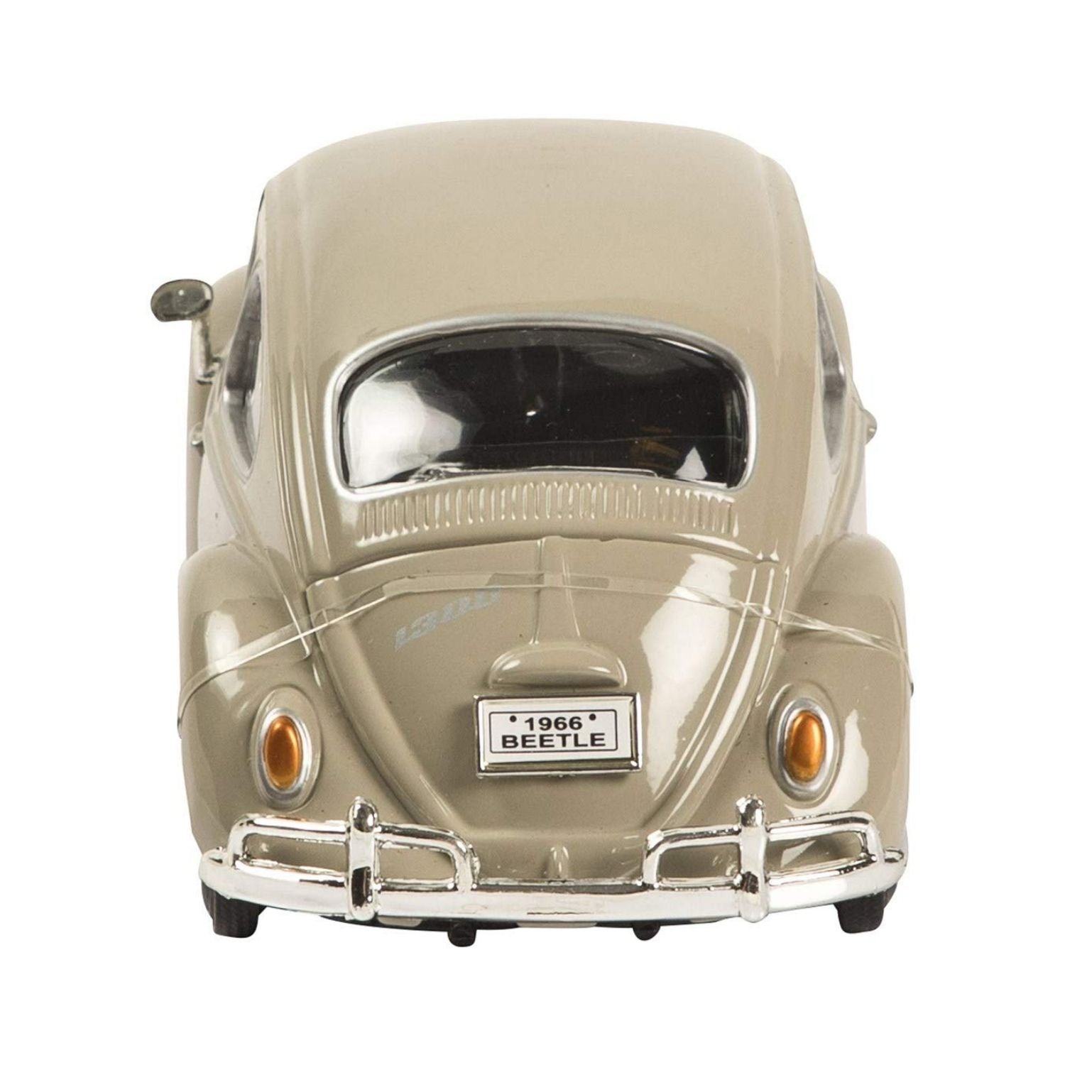 Motormax 1:24 Scale 1966 Volkswagen Classic Beetle Beige Diecast Vehicle