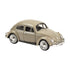 Motormax 1:24 Scale 1966 Volkswagen Classic Beetle Beige Diecast Vehicle