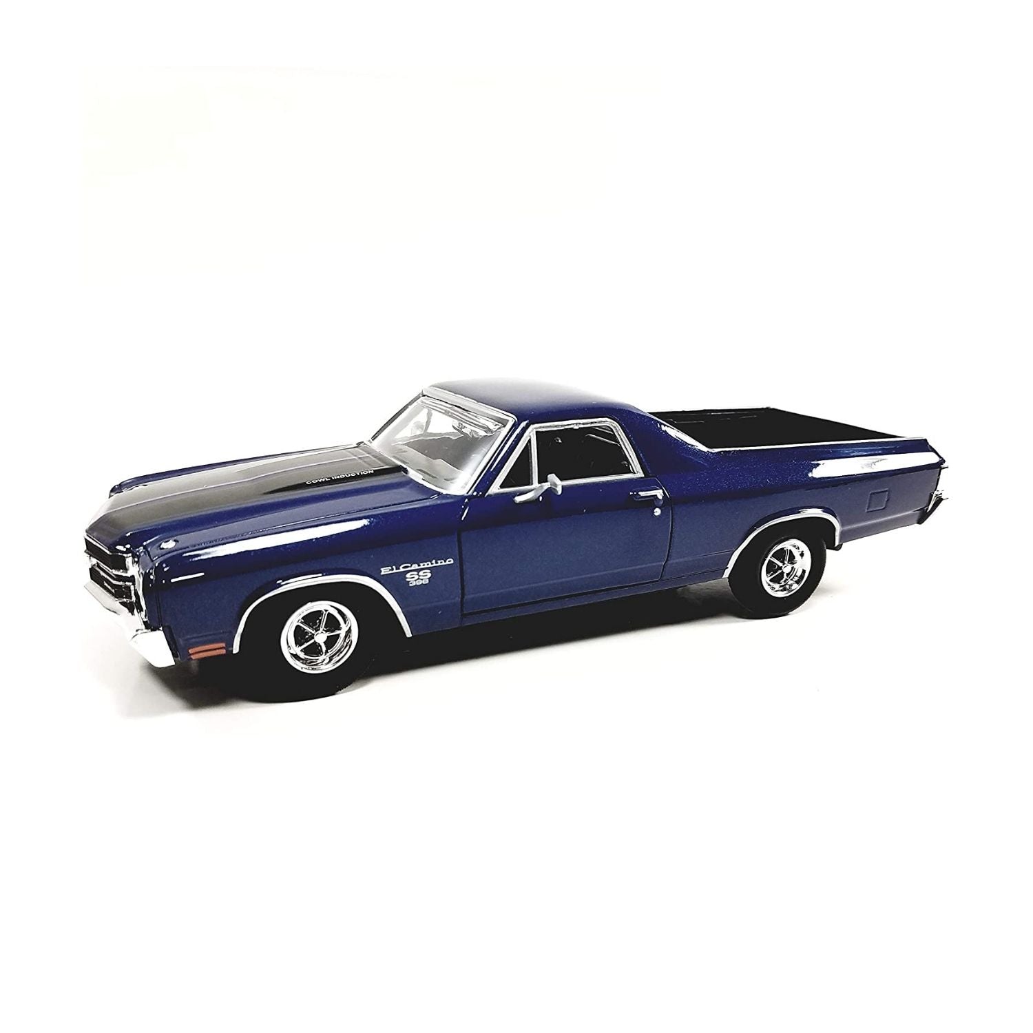 Motormax 1:24 Scale 1970 Cheby El Camino Blue Diecast Vehicle