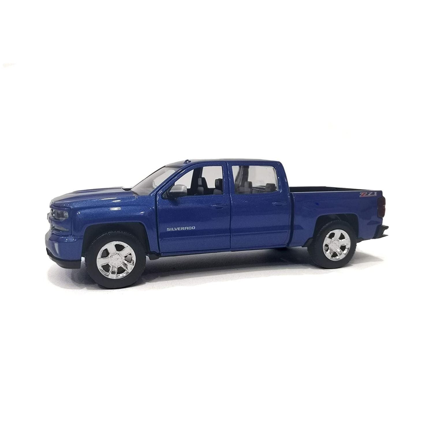 Motormax 1:24 Scale 2017 Chevy Silverado 1500 LT-Z71 Blue Diecast Vehicle