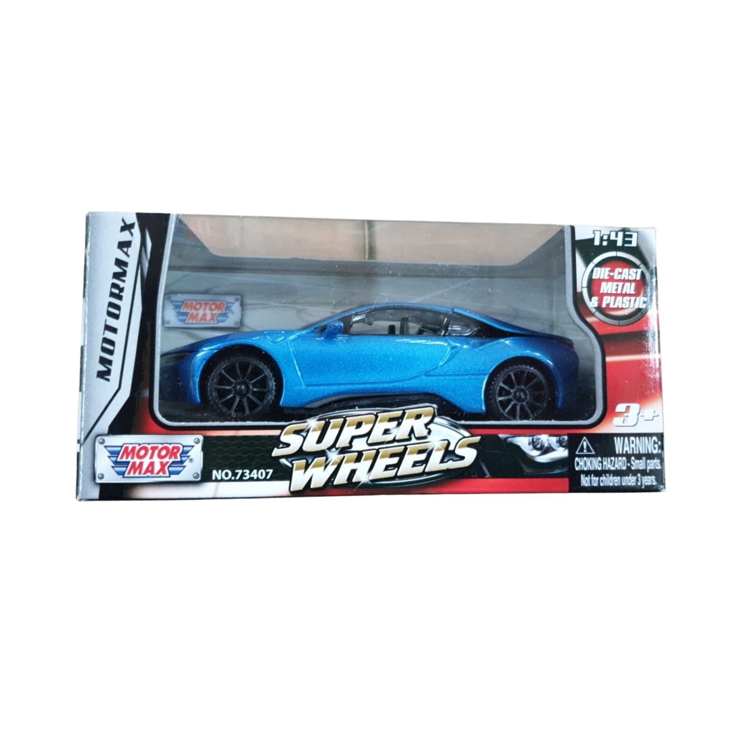 Motormax 1:43 Diecast Vehicle - Blue