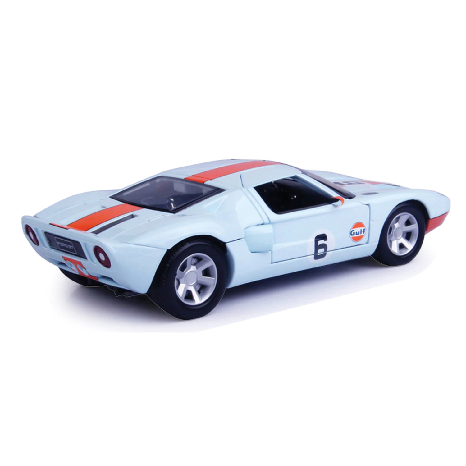 Motormax Ford GT With Gulf Livery 1:24 Diecast Scale Car