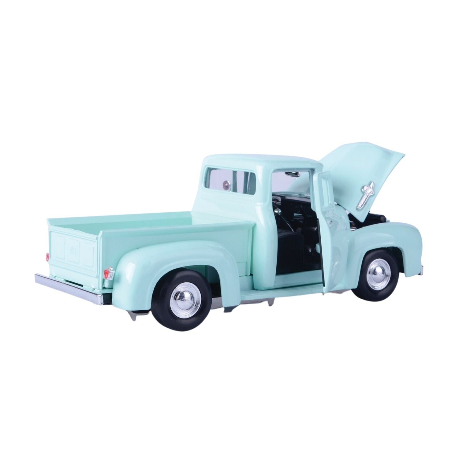 Motormax Ford Pickup Light Green 1955 1:24 Scale Diecast Car