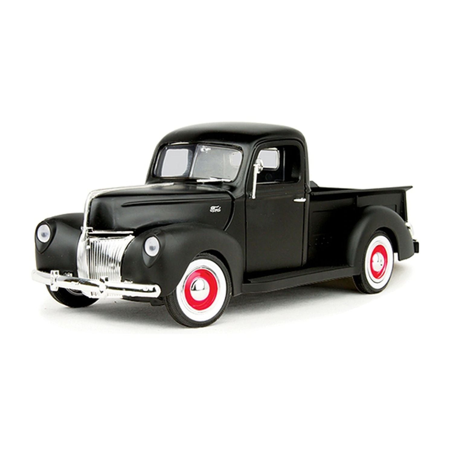 Motormax Ford Pickup Matt Black 1940 1:18 Scale Diecast Car