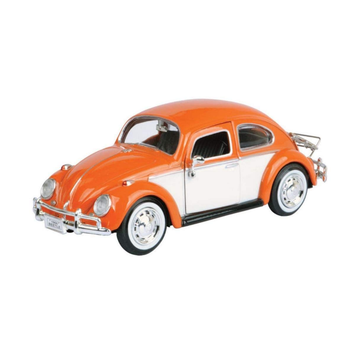 Motormax Volkswagen Beetle W/ Rear Rack 1966 1:24 Scale Model